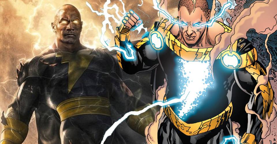 Dc Comics Has Redesigned Black Adam To Look More Like Dwayne Johnson