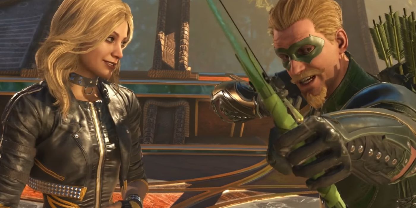 Black Canary And Green Arrow In Gorilla City - Injustice 2