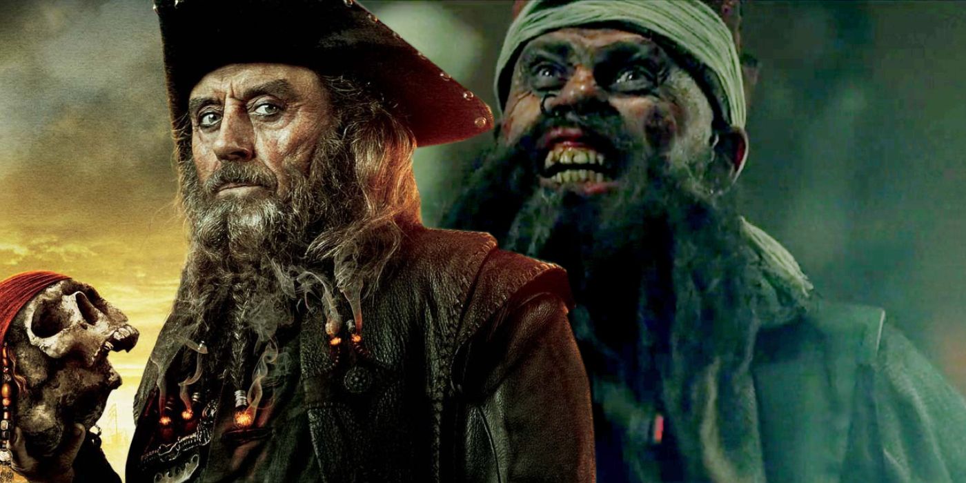 Blackbeard and Jacoby in PIrates of the Caribbean