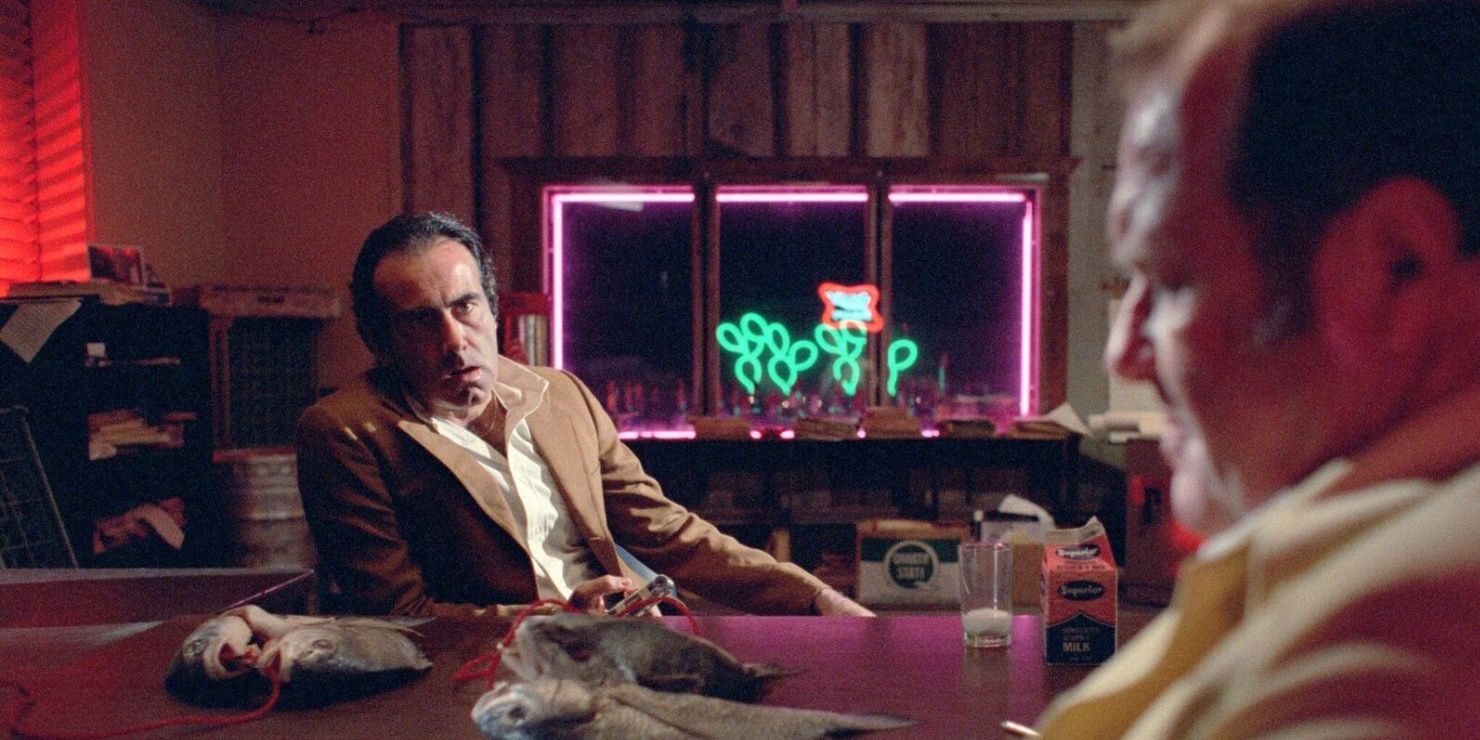 Scene from Blood Simple.