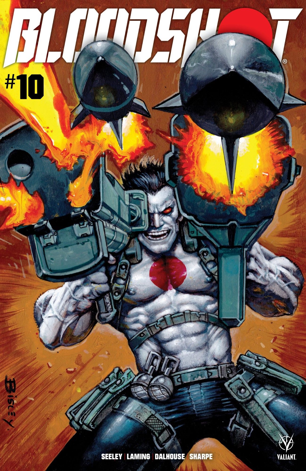 Bloodshot 10 Comic Cover Full