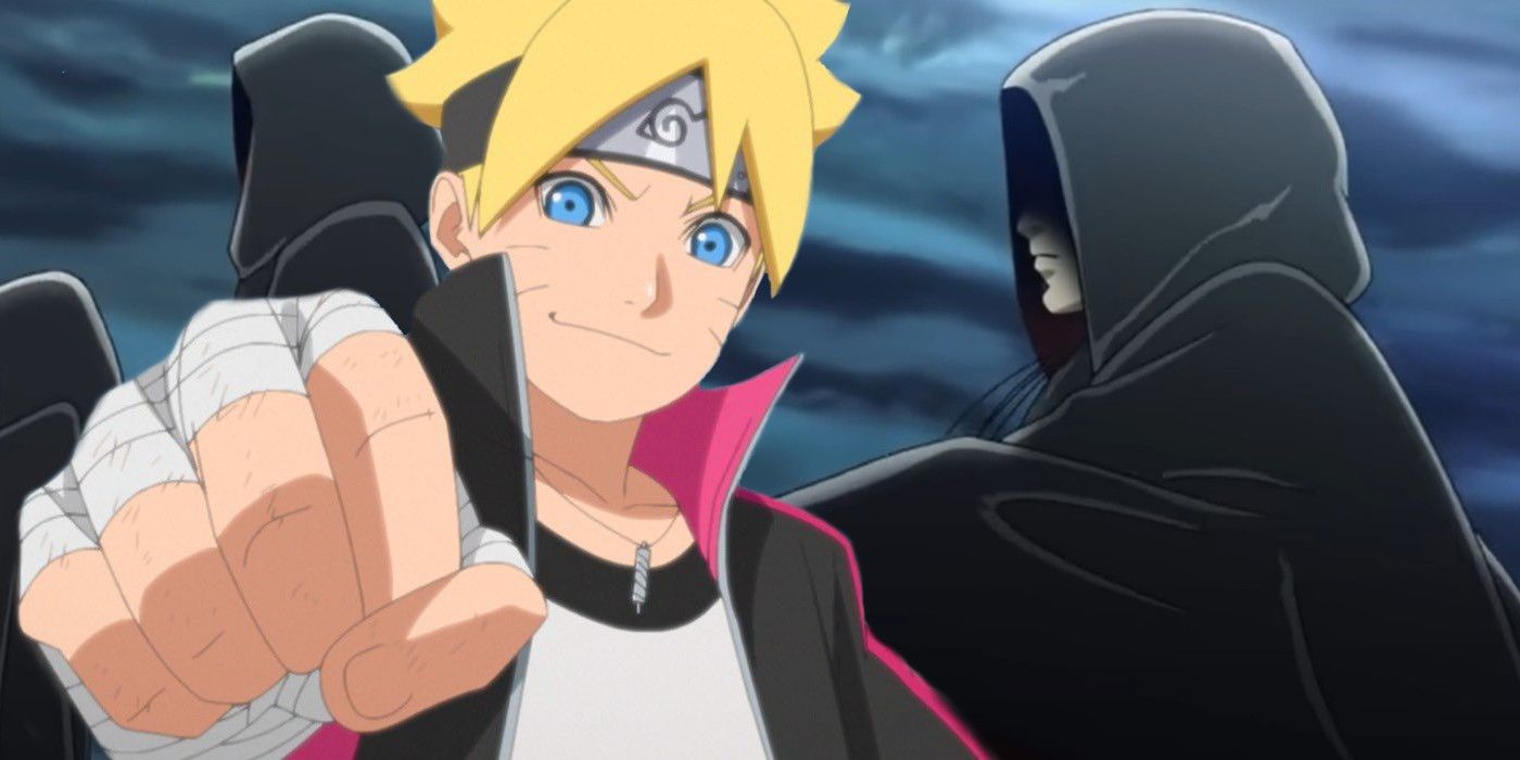 Who is a tougher opponent for Boruto between Momoshiki and Code?