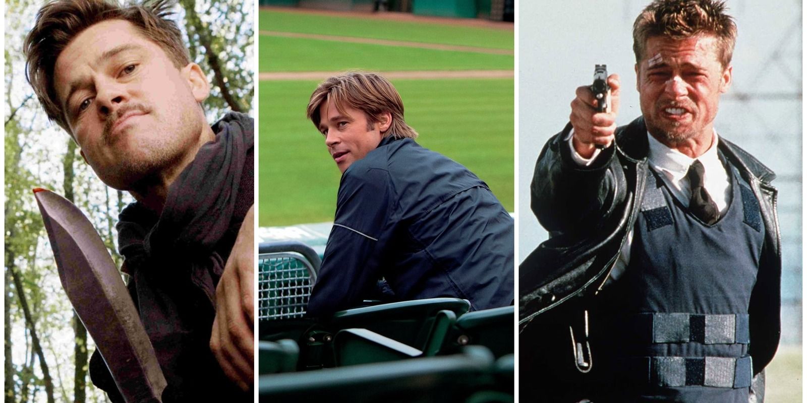 Brad Pitt Roles Comedic to Serious
