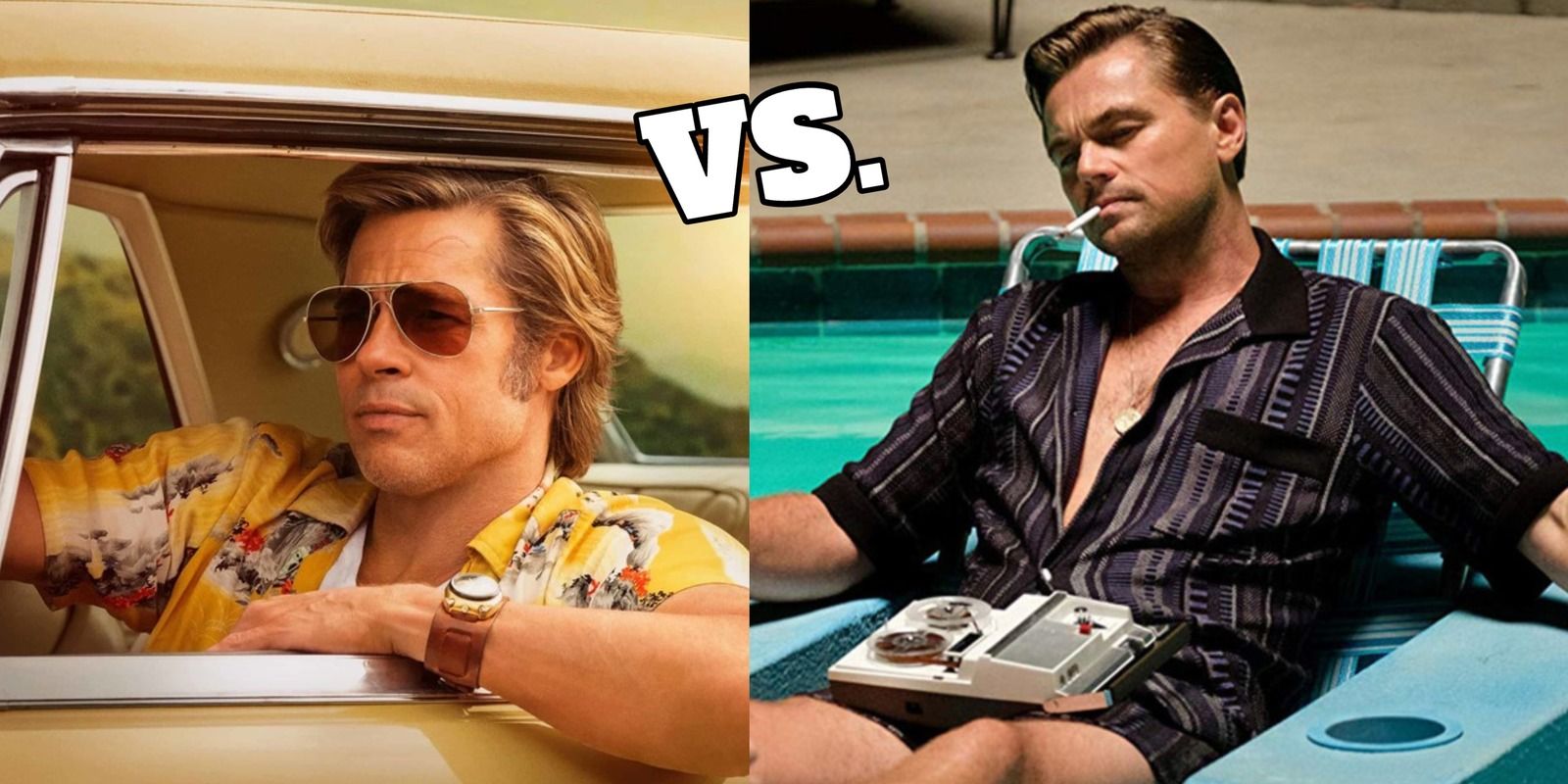 Favorite iconic Hollywood heartthrob: Brad Pitt or Leonardo