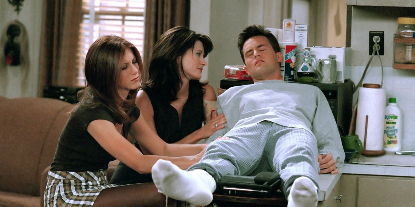 Friends Rachel, Monica, Chandler