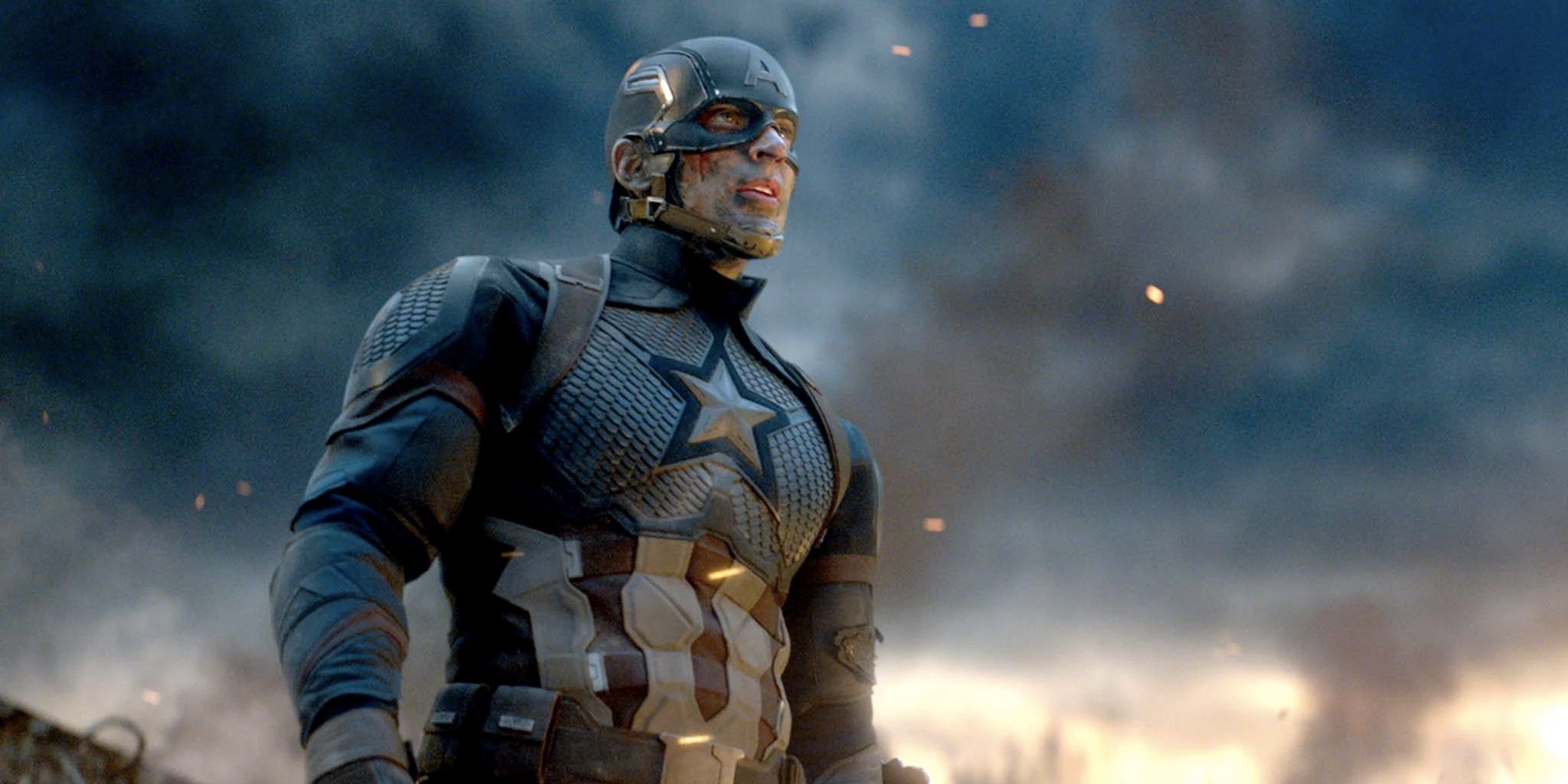 Chris Evans in Avengers Endgame as Captain America