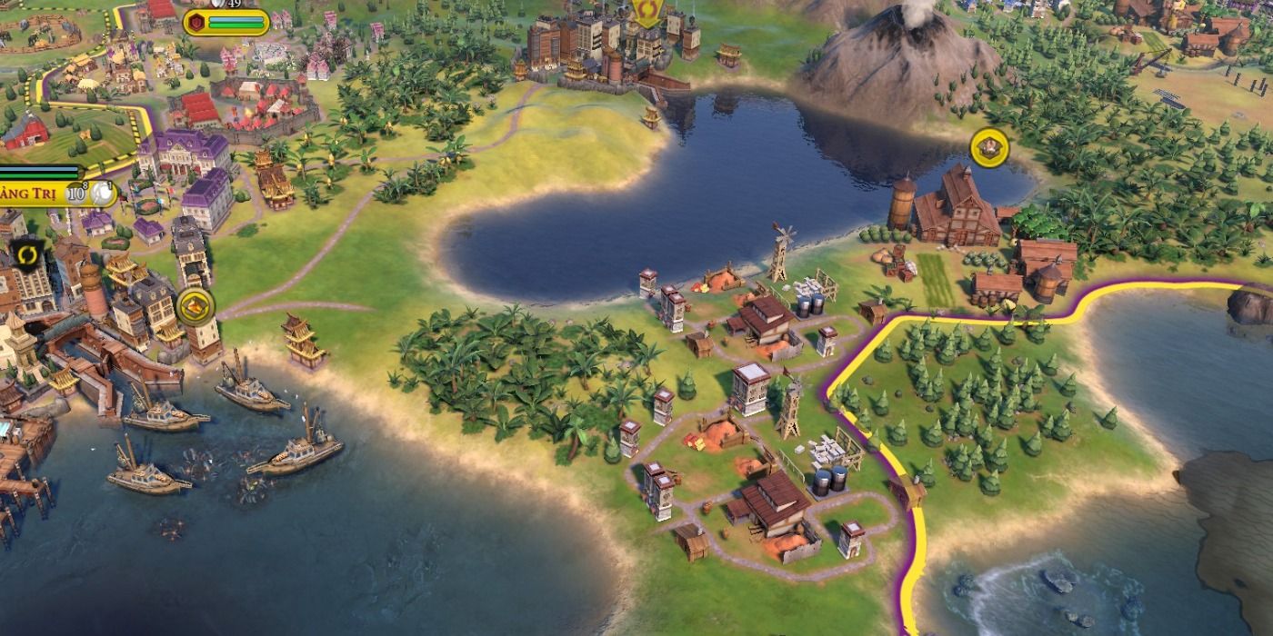 civ 6 trading great works