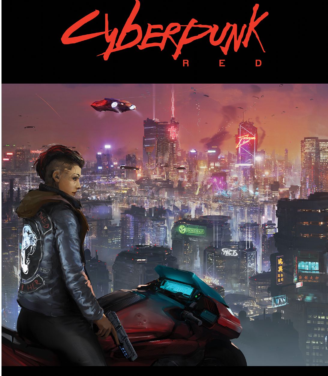 cover art of the cyberpunk Red tabletop rpg