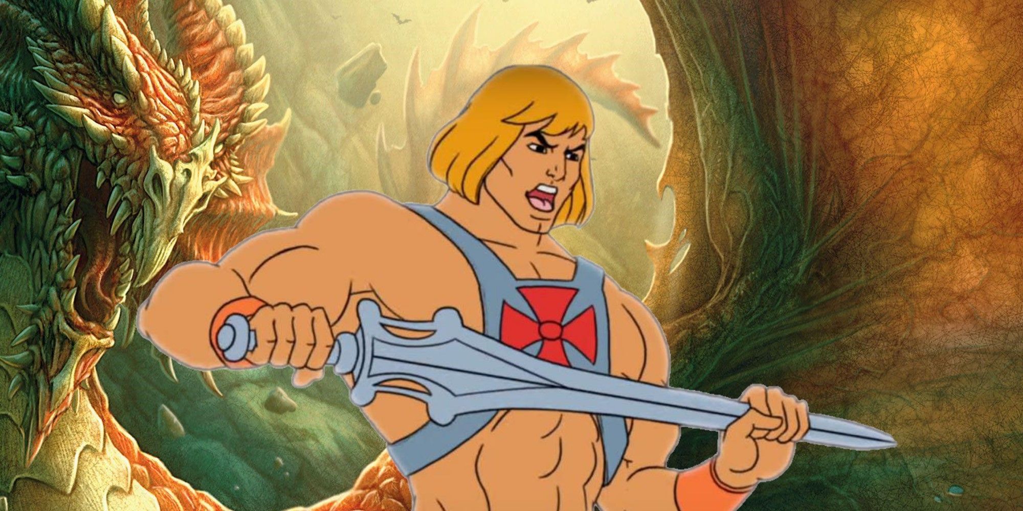 D&D Overpowered Fighter Heman and the Dragon