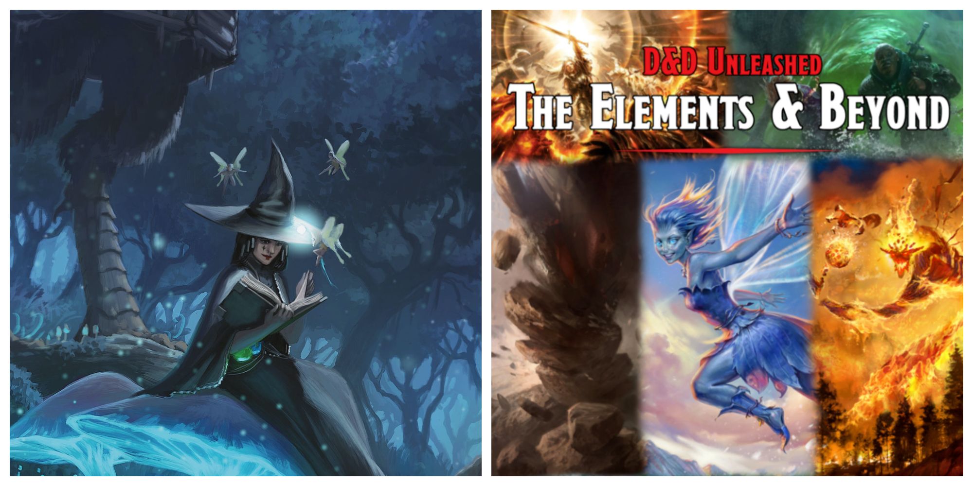 D&D The Elements & Beyond Cover Tasha Cauldron of Everything