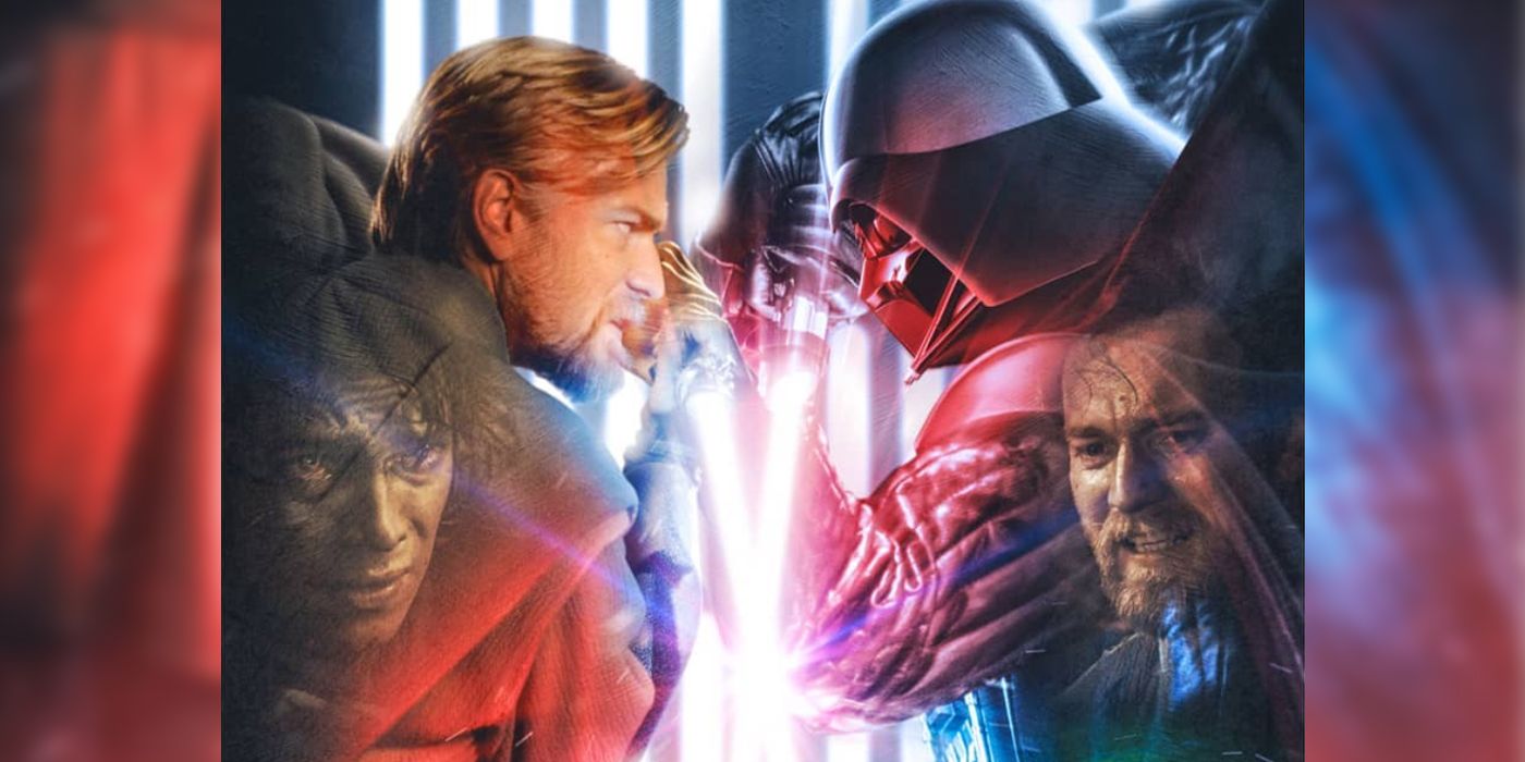 Darth Vader Obi-Wan Kenobi Ewan McGregor Star Wars Fan Art