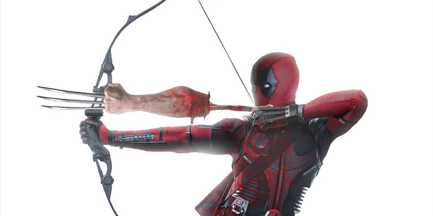 Deadpool 3 Fan Poster Finds Wade Firing Wolverine's Arm With Hawkeye's Bow