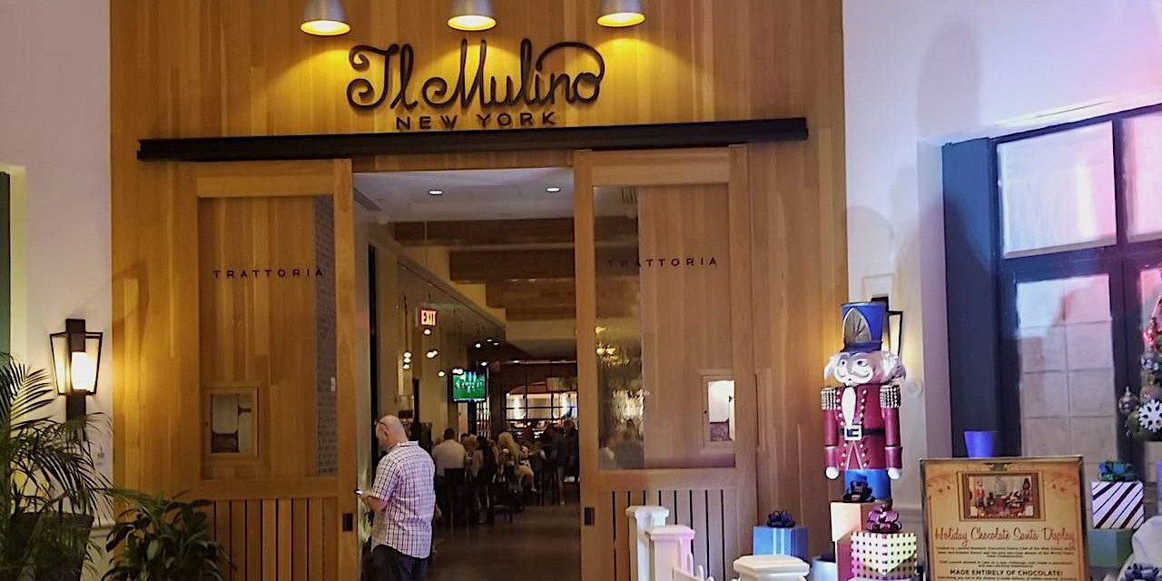 Disney World Italian Restaurants - Il Mulino New York Entry
