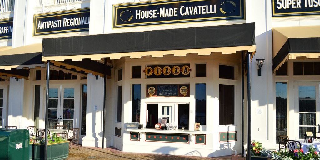 Disney World Italian Restaurants - Pizza Window Entry