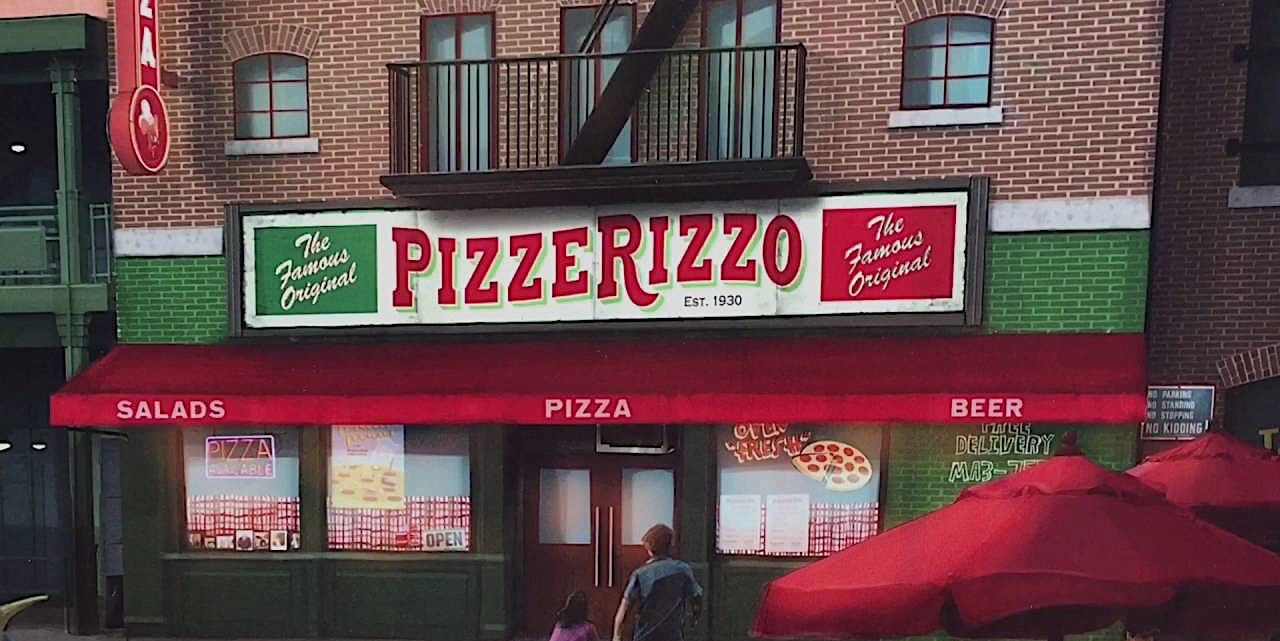 Disney World Italian Restaurants - PizzeRizzo Entry