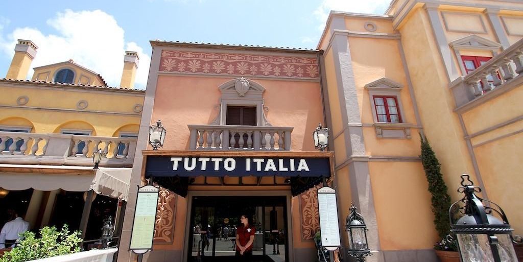 Disney World Italian Restaurants - Tutto Italia Entry