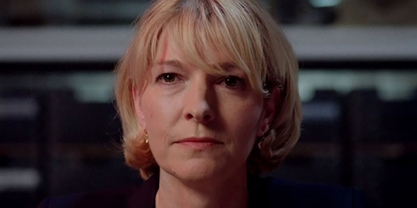 Kate Stewart at Unit in Doctor Who