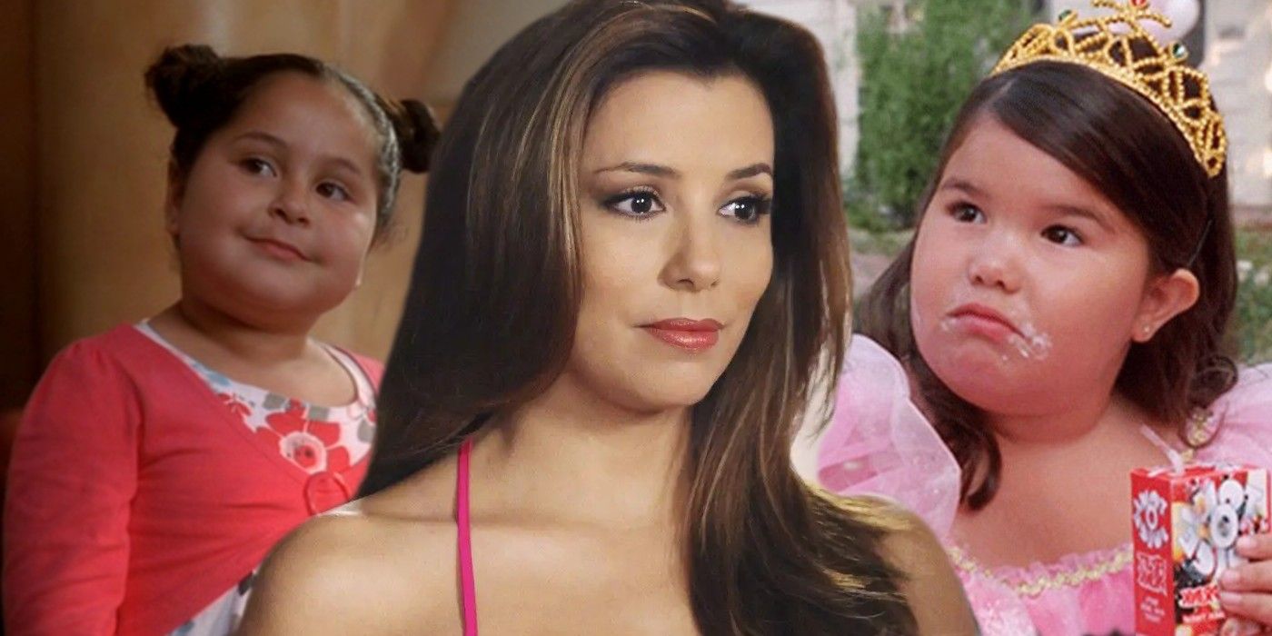 A blended image features Celia, Gabby, and Juanita Solis in Desperate Housewives