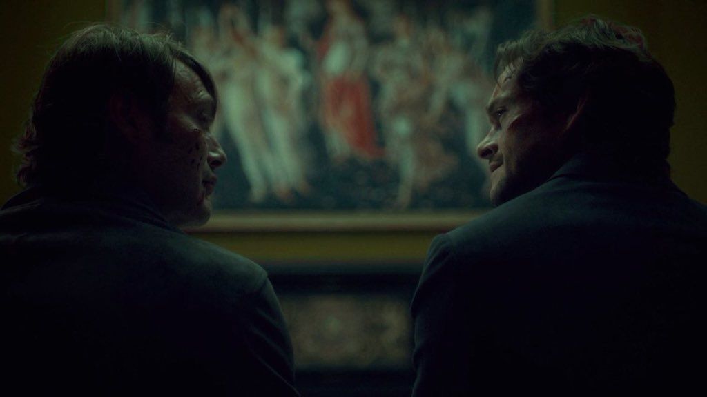 hannibal and will in front of the primavera