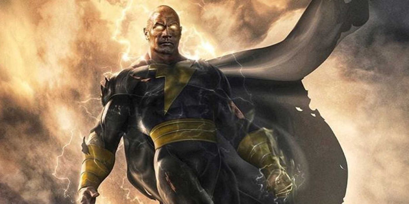 Concept art depicts Dwayne Johnson as Black Adam for Warner Brothers