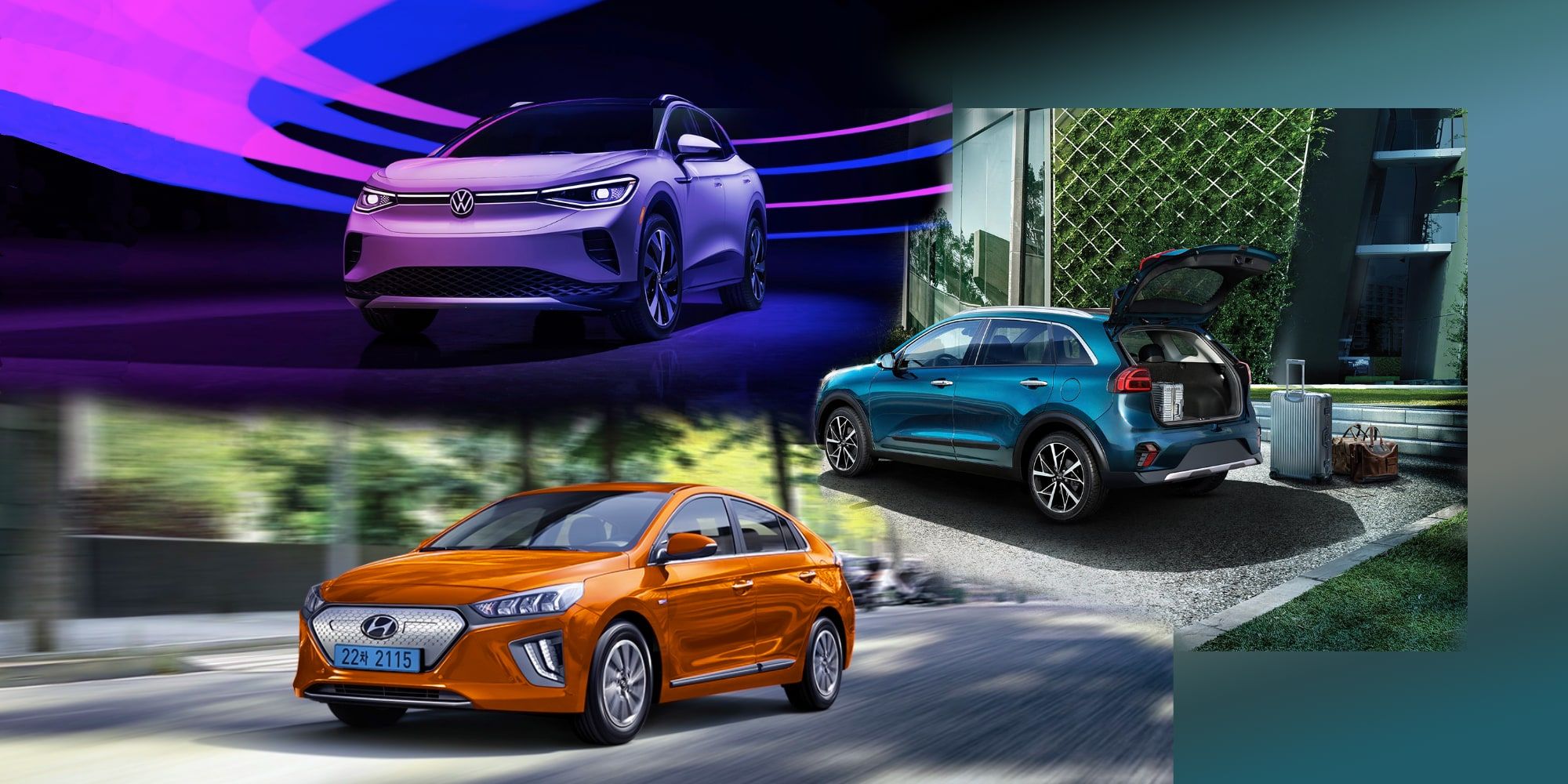 Electric Cars From Hyundai, Kia &amp; Volkswagen