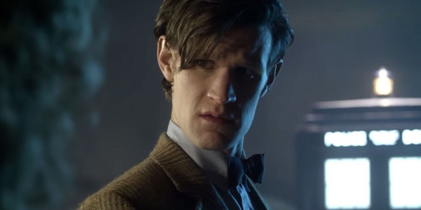 11th doctor making a face in Doctor Who