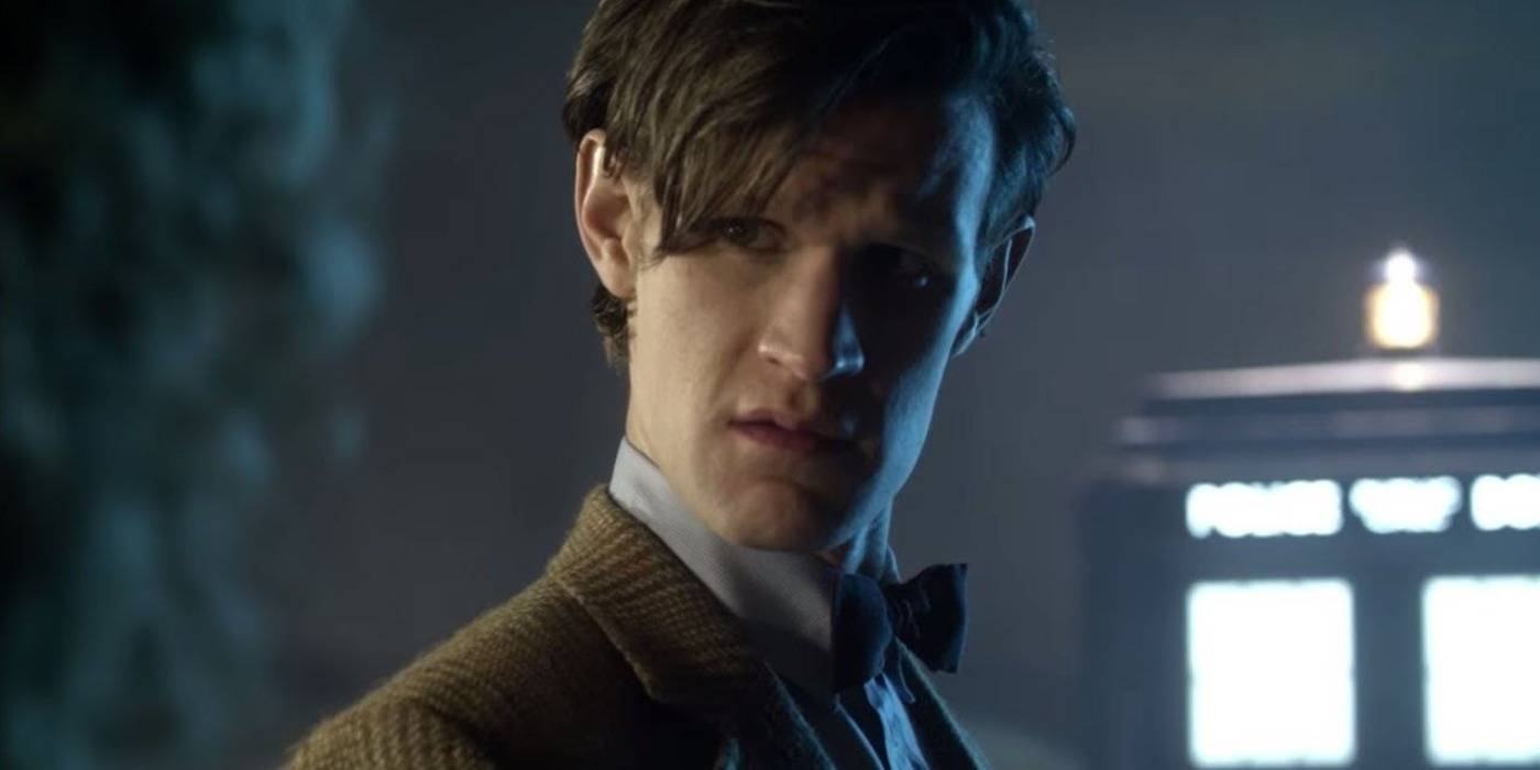 11º médico fazendo careta em Doctor Who