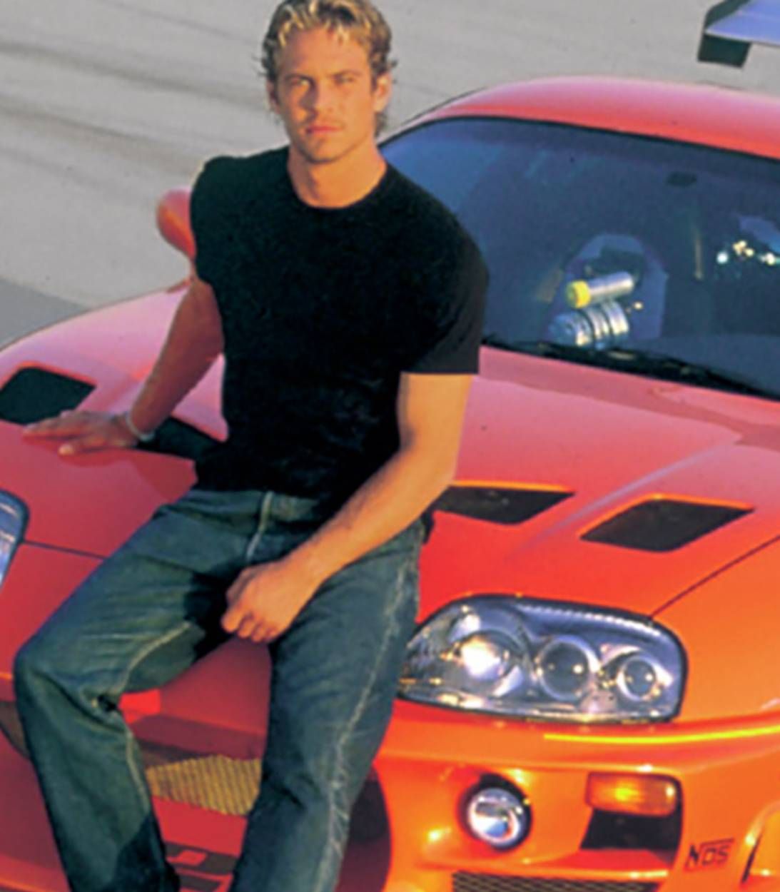 Fast and the Furious Paul Walker Supra image vertical