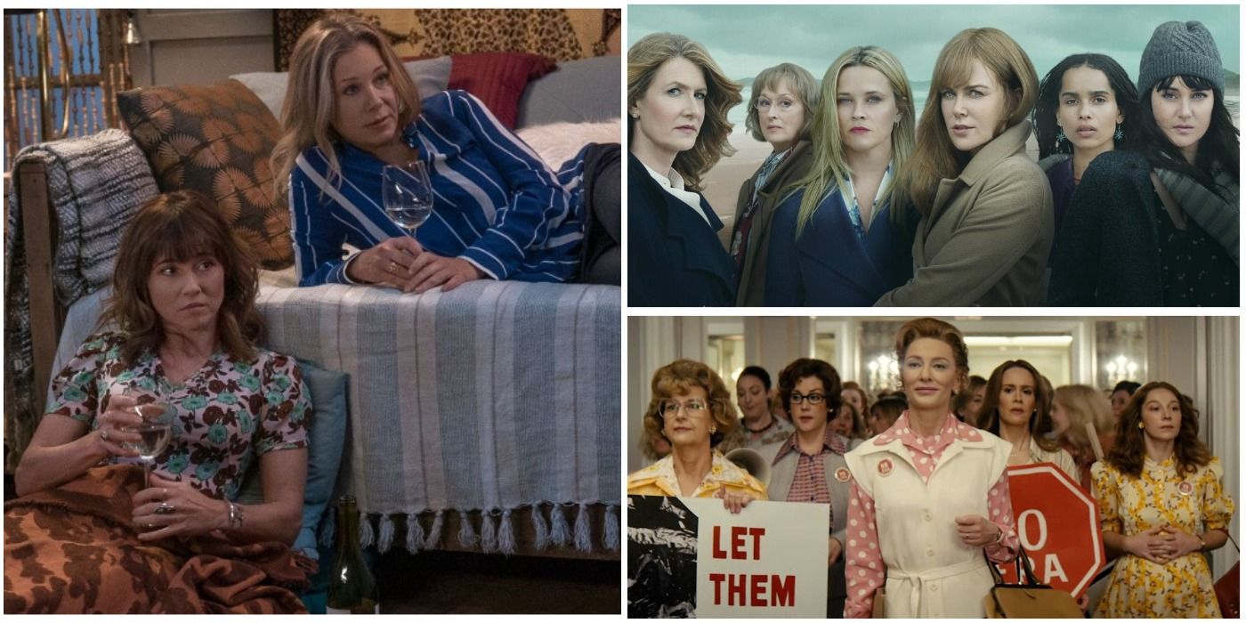 Collage Of Shows With Women Over 40