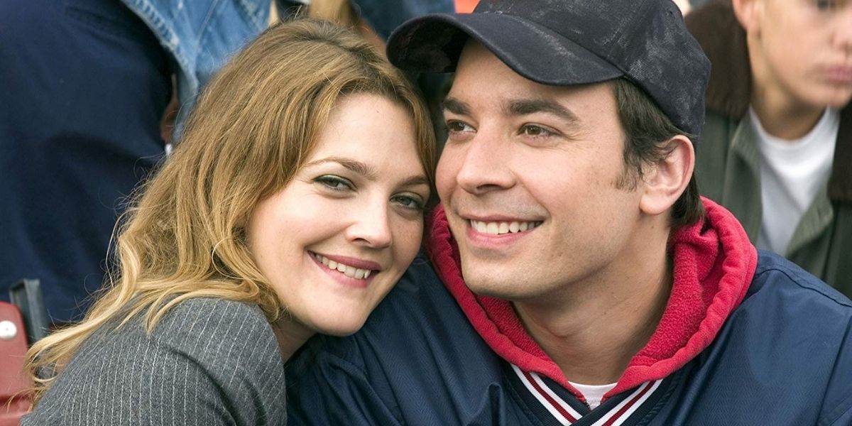 Drew Barrymore and Jimmy Fallen in Fever Pitch