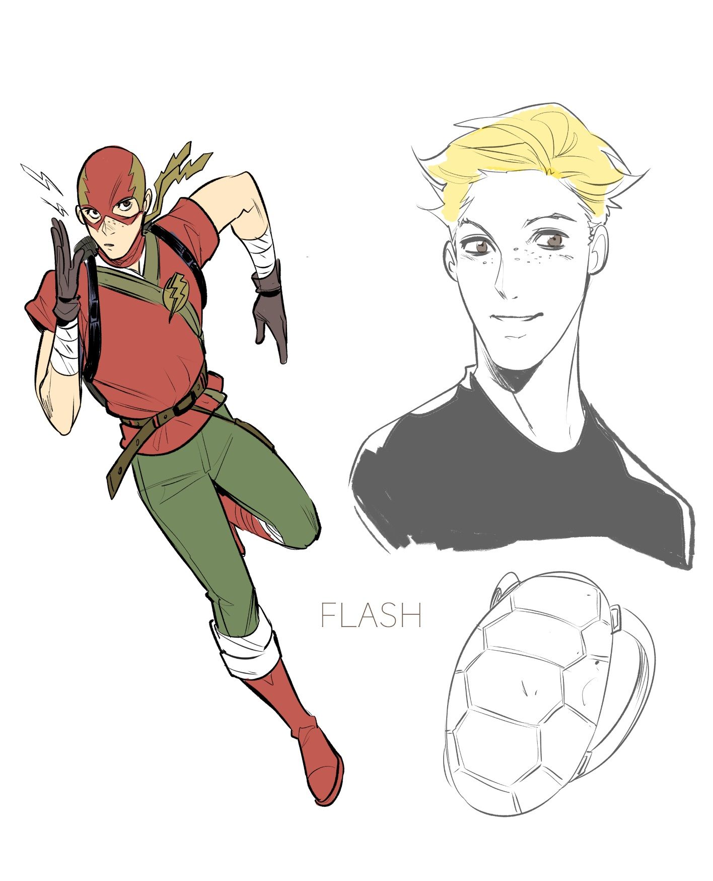Flash RWBY Character Design