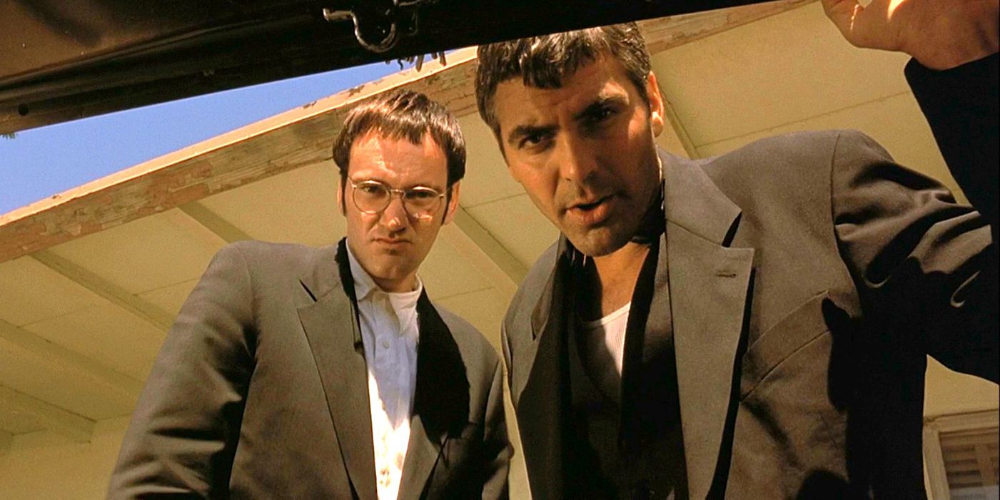 George Clooney and Quentin Tarantino in From Dusk Till Dawn