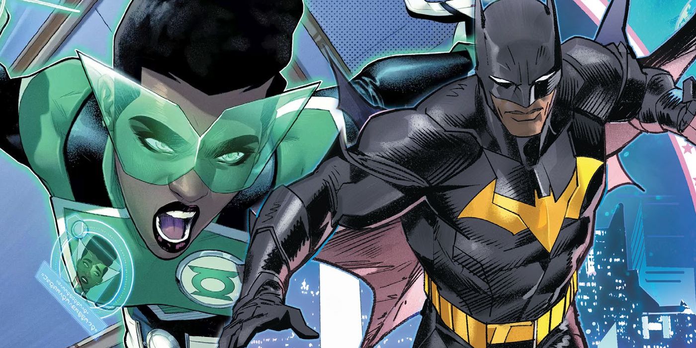 Tim Fox Batman and Sojourner Mullein Green Lantern