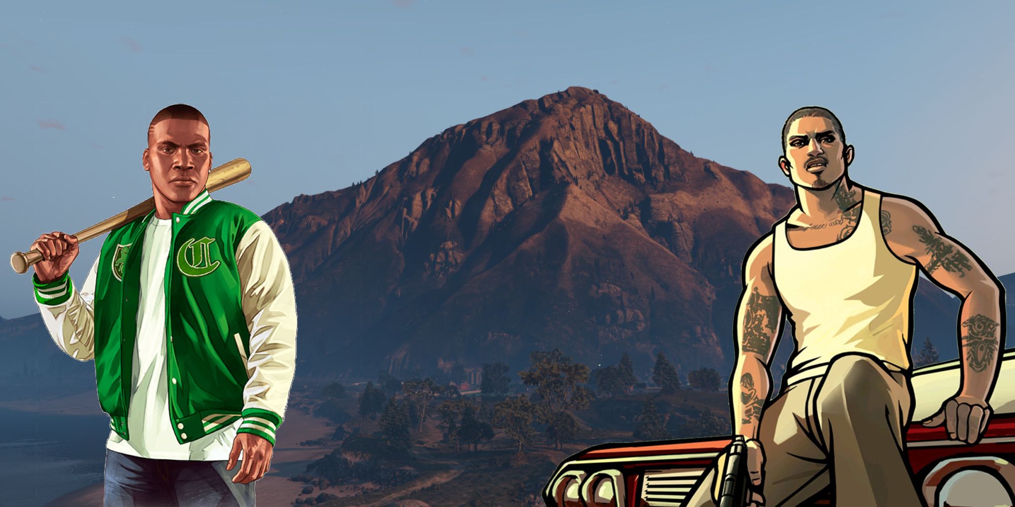 GTA 5 Wilderness & Countryside Compared To GTA: San Andreas