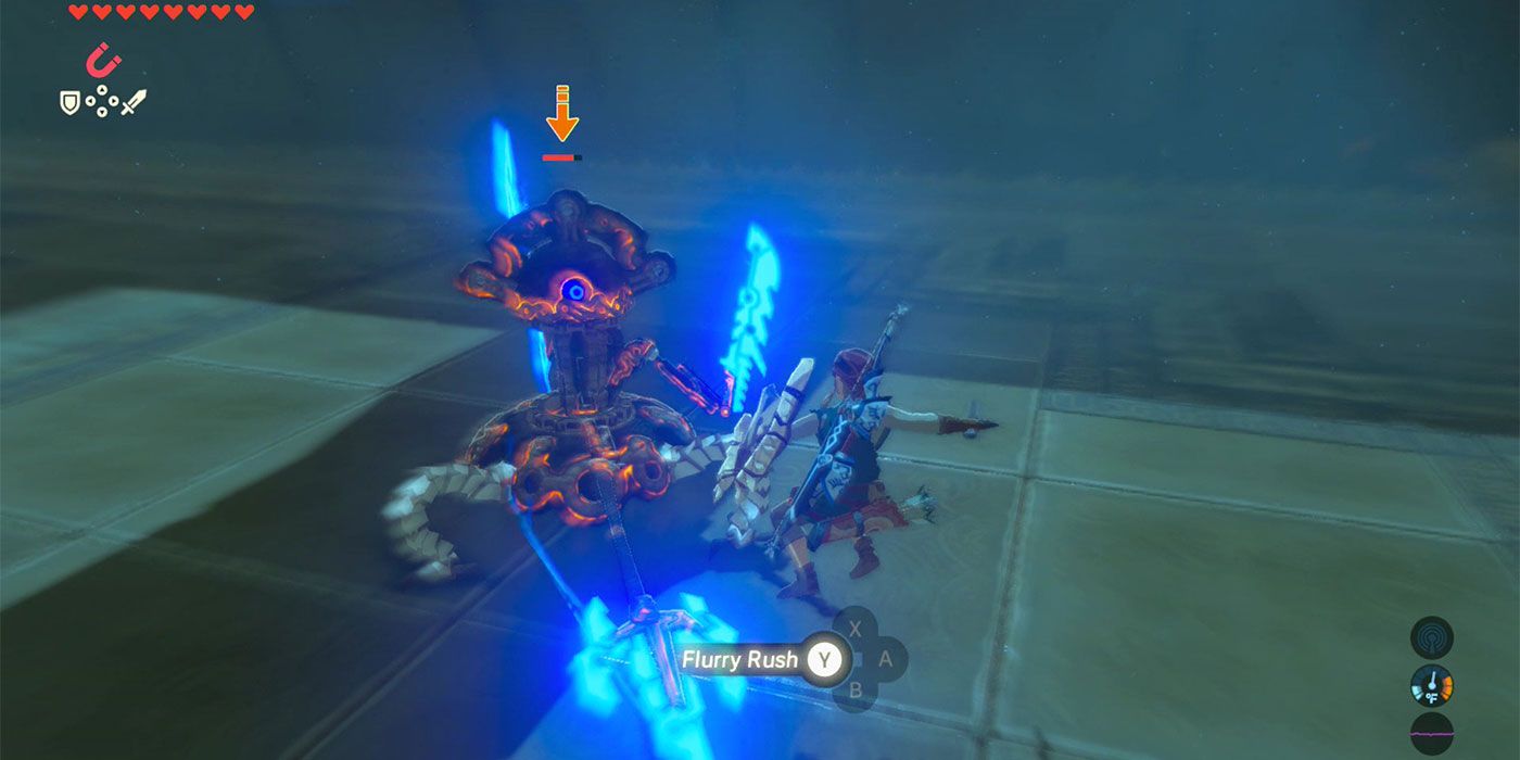 Zelda: Breath of the Wild's Hardest Shrines Ranked By Difficulty Guardian