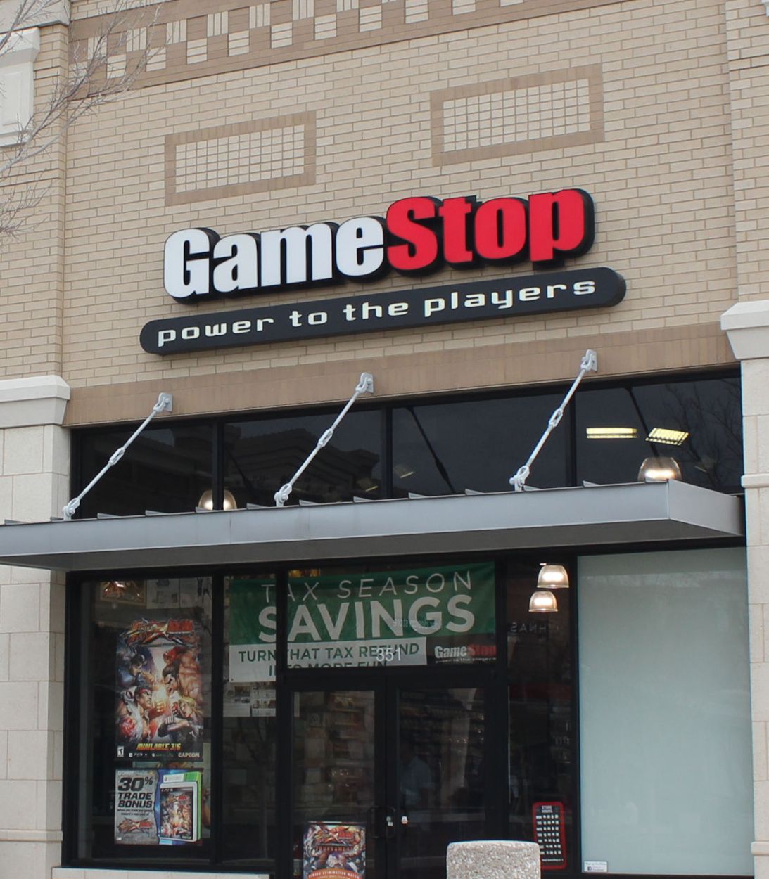 GameStop Storefront Vertical