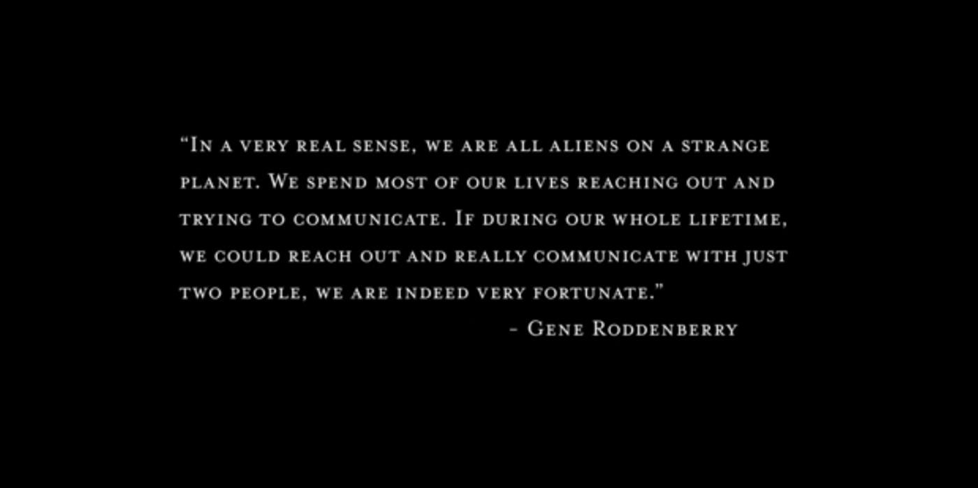 Gene Roddenberry quote