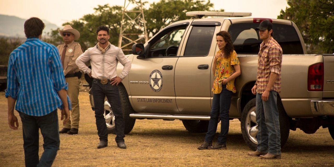 George Lopez and Frank Grillo in No Man's Land
