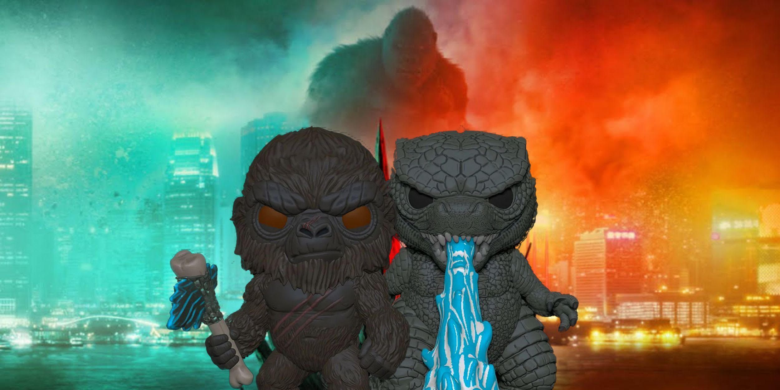 Godzilla vs Kong Funko Pops