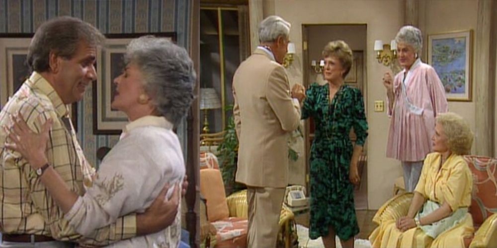 Dorothy with Glen O' Brien and meeting Eliot with Blanche and rose