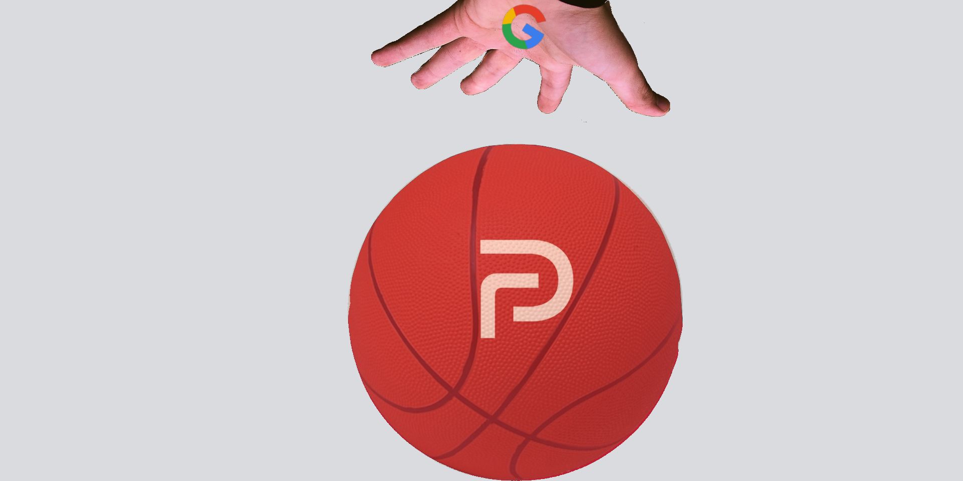 Graphic of Google dropping Parler