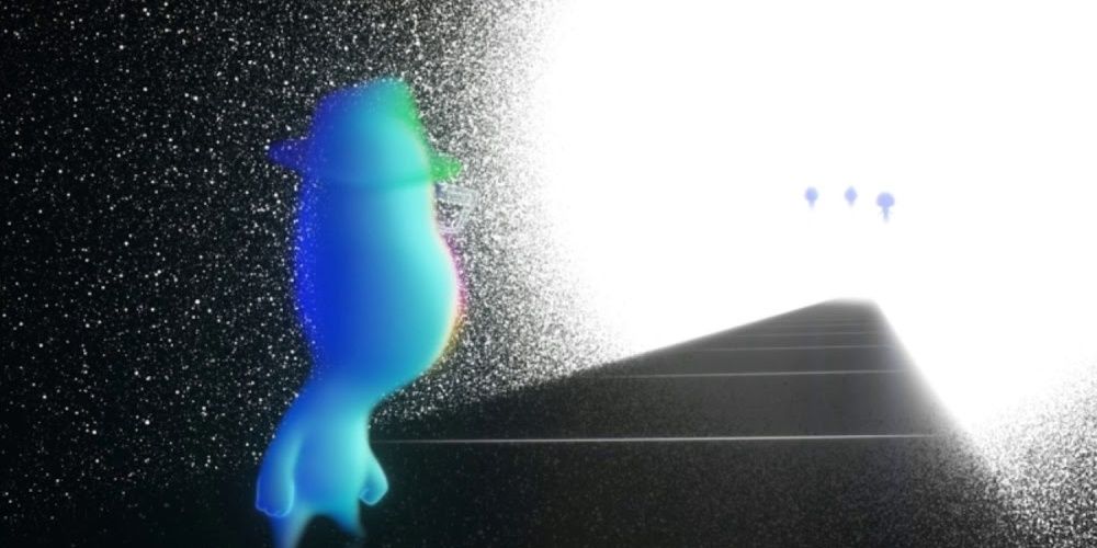 The Great Beyond as it appeared in Pixar's Soul