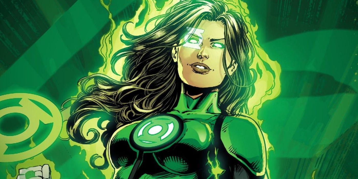 Jessica Cruz powered up as a Green Lantern in DC Comics