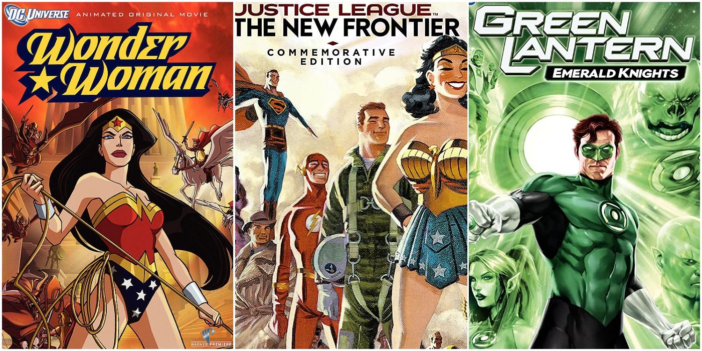 DC: Top 5 Animated Original Movies Featuring Wonder Woman (& Top 5 With Green  Lantern)