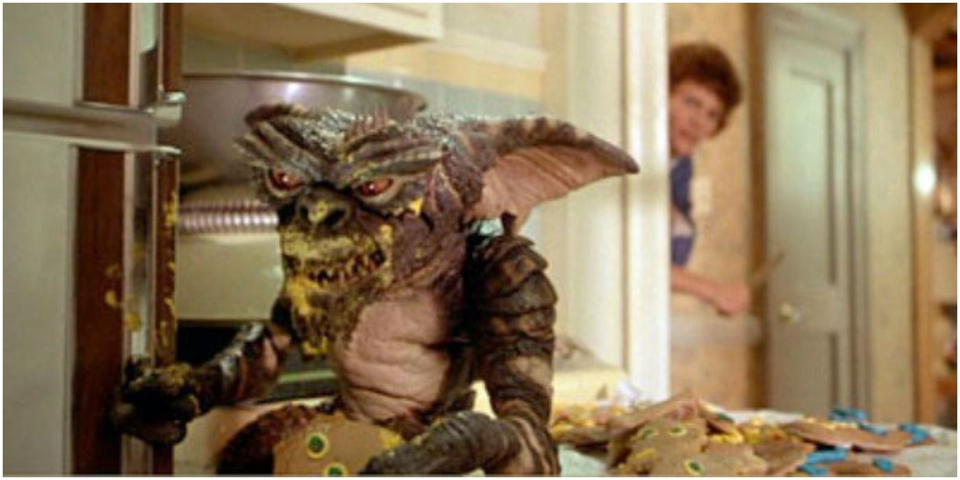 An image of an intense scene from Gremlins,