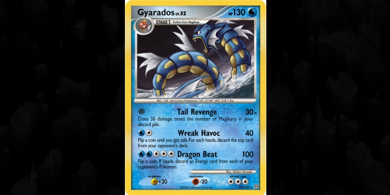 Gyarados from Stormfront Expansion