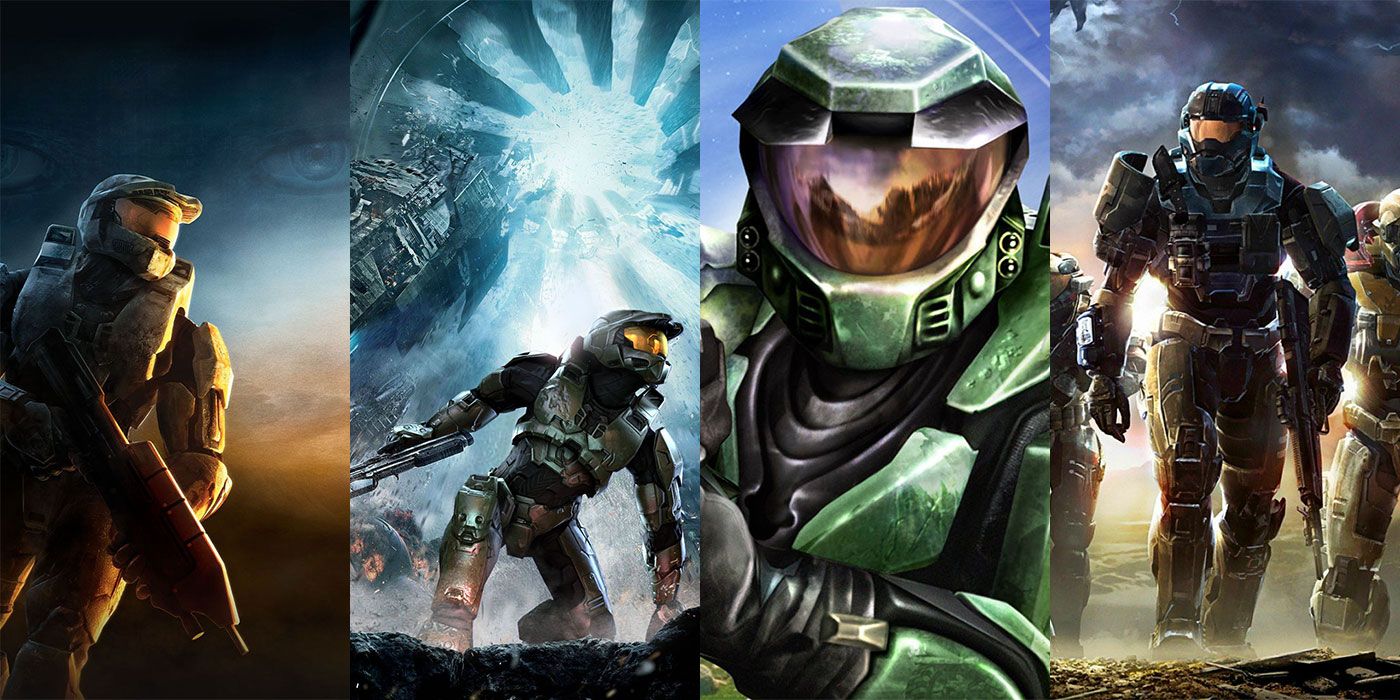 Every Halo Game, Ranked Worst To Best Head Art