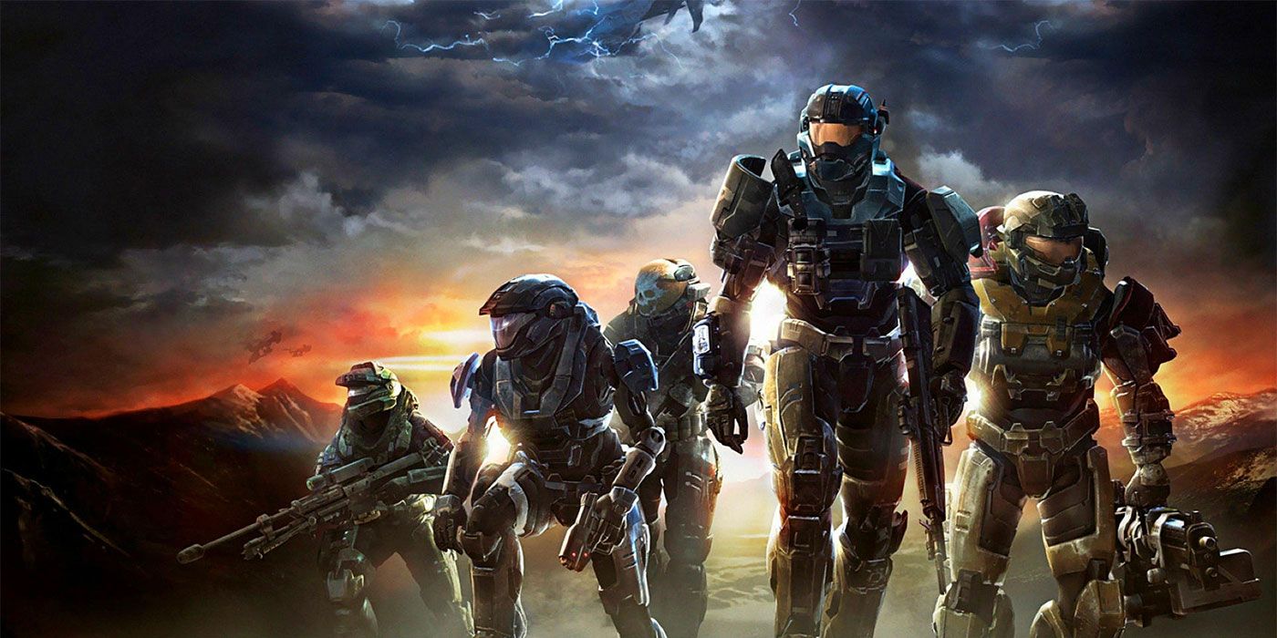 The Noble Six team of Halo Reach