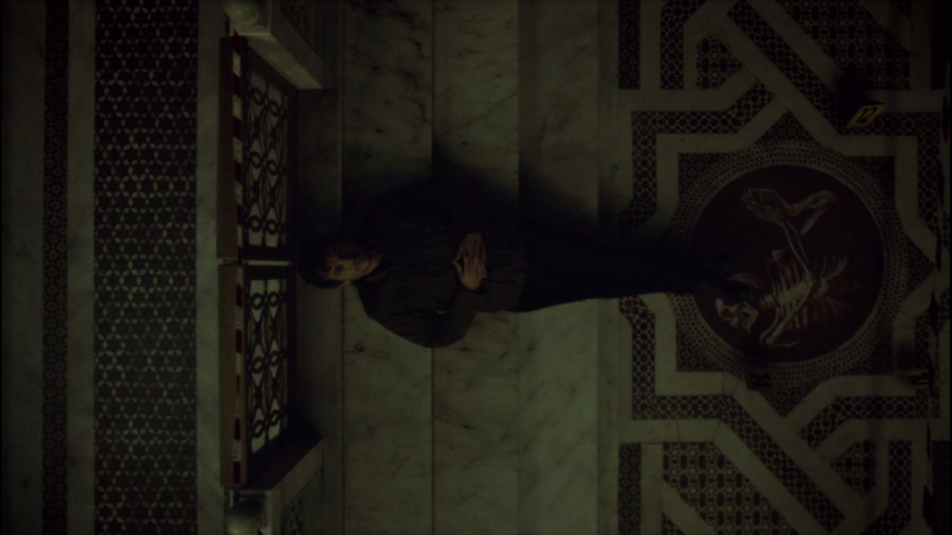 Will Graham on steps