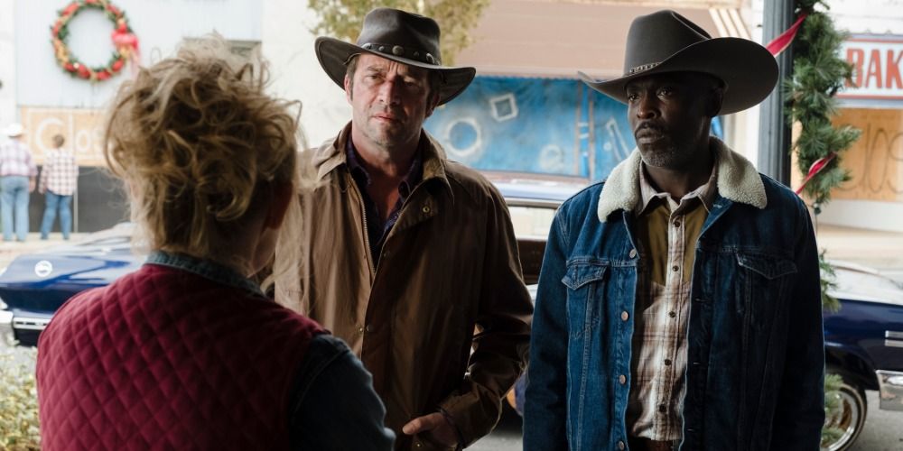 James Purefoy and Michael Kenneth Williams in Hap And Leonard (2016 - 2018)